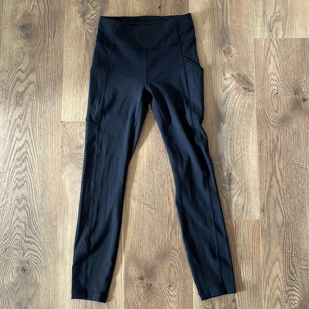 lululemon athletica Black High-Rise Pocket Leggings
